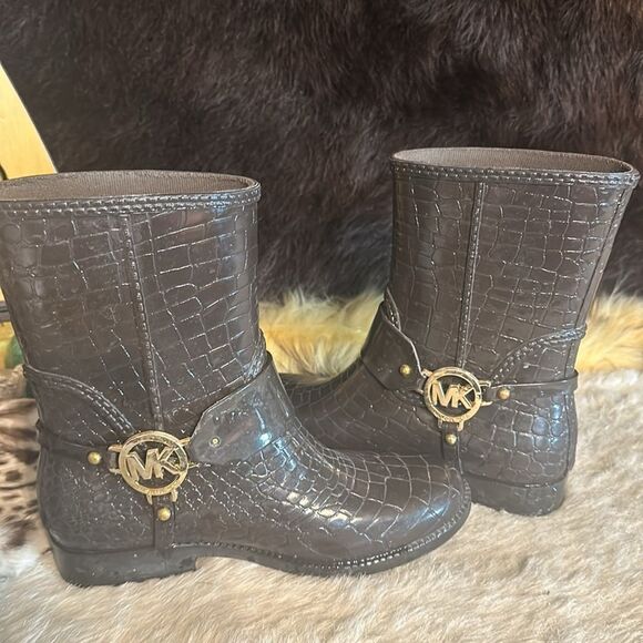 Michael Kors rubber boots 6 (3200) - Picture 5 of 6